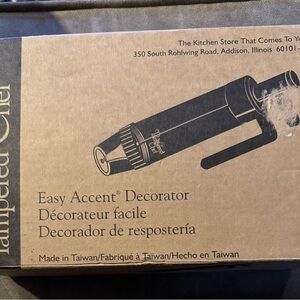 COPY - Pampered Chef Black Kitchen Tool Easy Accent Decorator